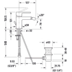 Duravit B.2 Bidetmengkraan SW157848