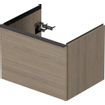 Duravit D-Neo wastafelonderkast 61x44x46.2cm 1 lade Eiken (terra) Mat SW640722