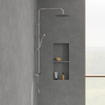 Villeroy & Boch Verve Showers Douchesysteem met drie functies voor wandmontage - chroom SW974381
