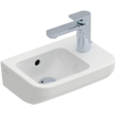 Villeroy & Boch Architectura fontein - 36x26cm - 1 kraangat rechts - met overloop - ceramic+ wit SW68794