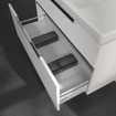 Villeroy & Boch Subway 2.0 wastafelonderkast 98.7x59x44.9cm Wit mat 1025043