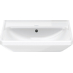 Duravit D-Neo wastafel 55x44x16.5cm 1 kraangat rechthoek Keramiek Wit SW640459