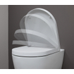 Duravit ME by Starck WC-zitting 43.8x37.4x5.1cm compact met softclose met quickrelease Kunststof wit Glanzend 0293438