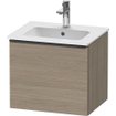 Duravit D-Neo wastafelonderkast 51x44x40.2cm 1 lade Eiken (terra) Mat SW641077