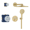 Grohe Grohtherm smartcontrol Perfect showerset cool sunrise geborsteld SW1077310