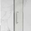 Fortifura Galeria Douchedeur - 90x200 - Profiel - veiligheidsglas - anti kalk - chroom SW1122485