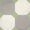 JOS. Hidro Decortegel 20x20cm 8.3mm porcellanato 8 Sided Green SW223022