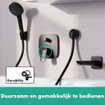 Hansgrohe Logis badmengkraan inbouw v. ibox universal matzwart SW918727