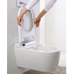 Geberit Aquaclean Sela Douche Wc - 37.5x56.5cm - softclose - keratect - chroom afdekplaat - alpine wit SW258980
