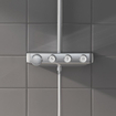 GROHE Euphoria smartcontrol Regendoucheset Opbouw- hoofddouche 31cm - handdouche rond - chroom OUTLETSTORE STORE31954
