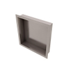 Inbouwnis 30x30x10cm geborsteld RVS TWEEDEKANS OUT12633