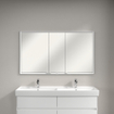 Villeroy & Boch My view inbouw spiegelkast 130x75cm 3 deuren 3 contactdoos LED SW641678