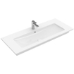 Villeroy & Boch Venticello Wastafel - 120x50cm - 1 kraangat - overloop - wit 1025110
