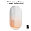 Umbra Misto Spiegel 46x92x3cm glas koper OUTLETSTORE STORE22869