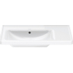 Duravit D-Neo wastafel met wondergliss 80x48x17cm 1 kraangat rechthoek Keramiek Wit SW640407
