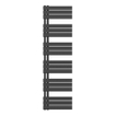 Belrad Handdoekradiator - links - aansluiting/comb - 1800X500mm- Zwart SW1152686