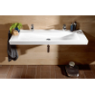 Villeroy en Boch Subway 2.0 meubelwastafel 130x47cm met 2 kraangaten met overloop wit 1024052