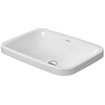 Duravit DuraStyle inbouwwastafel zonder overloop zonder kraangat 60x43cm wit SW54135