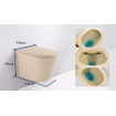 Saniclass Universo closetzitting - softclose - quickrelease - duroplast - 46x36cm - 35mm - mat beige SW1183699
