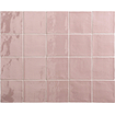 By Goof wandtegel - 13x13cm - 10mm - Vierkant - Roze Glans SW542672