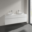 Villeroy & Boch Legato wastafelonderkast 160x55cm 4 lades Glans wit SW479599