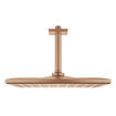 GROHE Rainshower Mono 310 Cube Hoofddouche - 31x31cm - 1 straalsoort - plafondarm 14.2cm - geborsteld warm sunset SW439046
