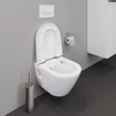 Duravit D-Neo wandtoilet zonder zitting 37x48x40cm Wit Hoogglans SW640515