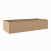 Mondiaz FOGE wastafelonderkast - 110x45x25cm - 1 lade - uitsparing midden - softclose - Oro SW1015329