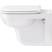 Duravit D-code WC-zitting 43x36x4cm compact Kunststof wit Glanzend SW46980