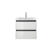 Duravit Me by starck meubelwastafel 63x49cm 1 kraangat met overloop wit SW88247