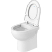 Duravit DuraStyle Basic closetset Staand diepspoel spoelrandloos 37x48cm met softclose closetzitting wit SW358501