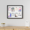 Umbra Clipline fotolijst 44x52x4cm polyester zwart SW539659