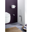 Zack Linea Toiletborstelset 45 cm Mat Gesatineerd RVS SW23658