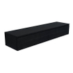 Arcqua Living Onderkast - 180x46x30cm - 2 lades - greeploos - gemelamineerd spaanplaat - oak black SW909443