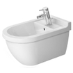 Duravit Starck 3 wandbidet inclusief verdekte bevestiging wit 0293374