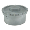 Nicolle/ Jimten/ Redi HWA eindstuk met schroefdeksel 80 mm PVC SW544899