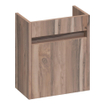 Saniclass Nexxt fonteinonderkast 40x45x22cm met 1 rechtsdraaiende deur met greep MFC Almond SW522652