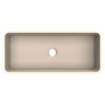 Arcqua Case waskom - rechthoek - 60x26cm - mat zand SW1209064