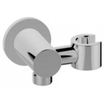 Wiesbaden Wandaansluitbocht met kantelbare handdouchehouder rond 1/2" chroom SW96046