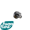 FugaFlow Eccelente Acces Handdoekhaak - enkel - rond - gunmetal PVD SW1123208