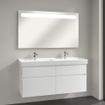 Villeroy & Boch More To See spiegel met geïntegreerde LED verlichting horizontaal 3 voudig dimbaar 130x75x4.7cm 1024971