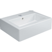 Duravit Vero fontein onderzijde geslepen 45x35cm met kraangat en overloop wit 0300306