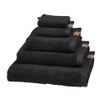 Aquanova Oslo Handdoek GOTS Katoen 55x100cm Black SW794455