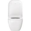 Duravit Happy D.2 WC-zitting 43x35.9x4.3cm met quickrelease Kunststof wit Glanzend SW54351