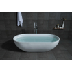 ZEZA Alexia vrijstaand bad - 178x88x52cm - solid surface mat wit SW638769