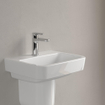 Villeroy & Boch O.novo fontein 45x37cm m.1 kraangat z.overloop wit SW448468