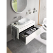 Duravit D-Neo opzetwastafel 60x40x12.5cm zonder kraangat keramiek Wit OUTLET STORE19852