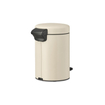 Brabantia NewIcon Pedaalemmer - 3 liter - kunststof binnenemmer - soft beige SW767521