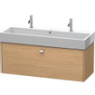 Duravit Vero Air meubelwastafel 2 kraangaten met overloop 120x47cm wit SW156934