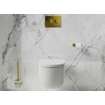 Fortifura Calvi toiletrolhouder zonder klep rond Geborsteld Messing PVD (Goud) SW639941